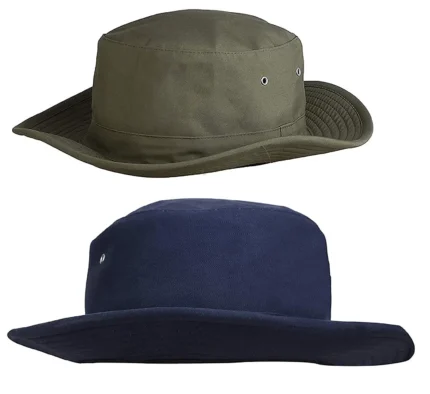 Infispace Pack of 2 Cotton Men's Hat ( Green )