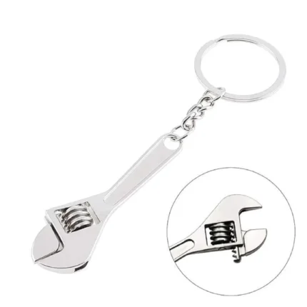RIVERNEST Silver Men's Regular Keychain ( Pack of 1 )